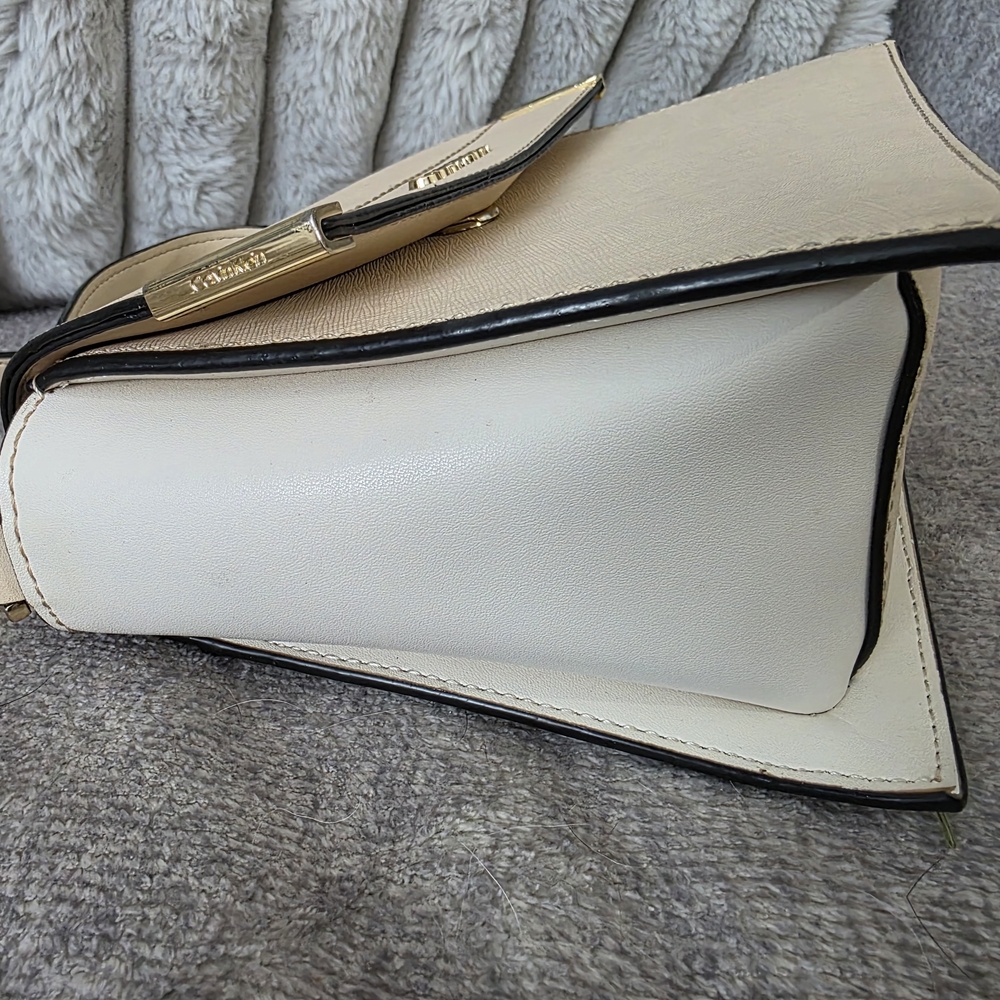 Calvin Klein Cream Crossbody Bag - Picture 9 of 10